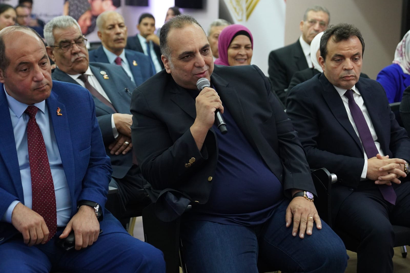 الحملة الرسمية للمرشح عبد الفتاح السيسي تستقبل وفدًا من حزب مصر الحديثة بمقرها الرسمي (4)