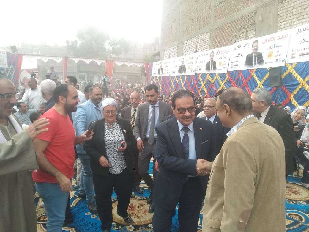 المرشح الرئاسي فريد زهران بأسيوط (5)