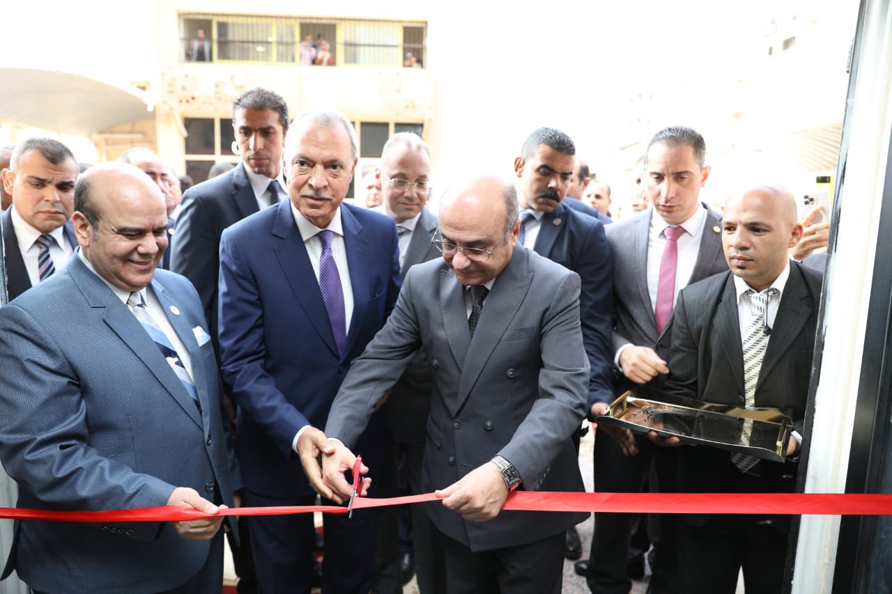 وزير العدل يفتتح محكمة قليوب