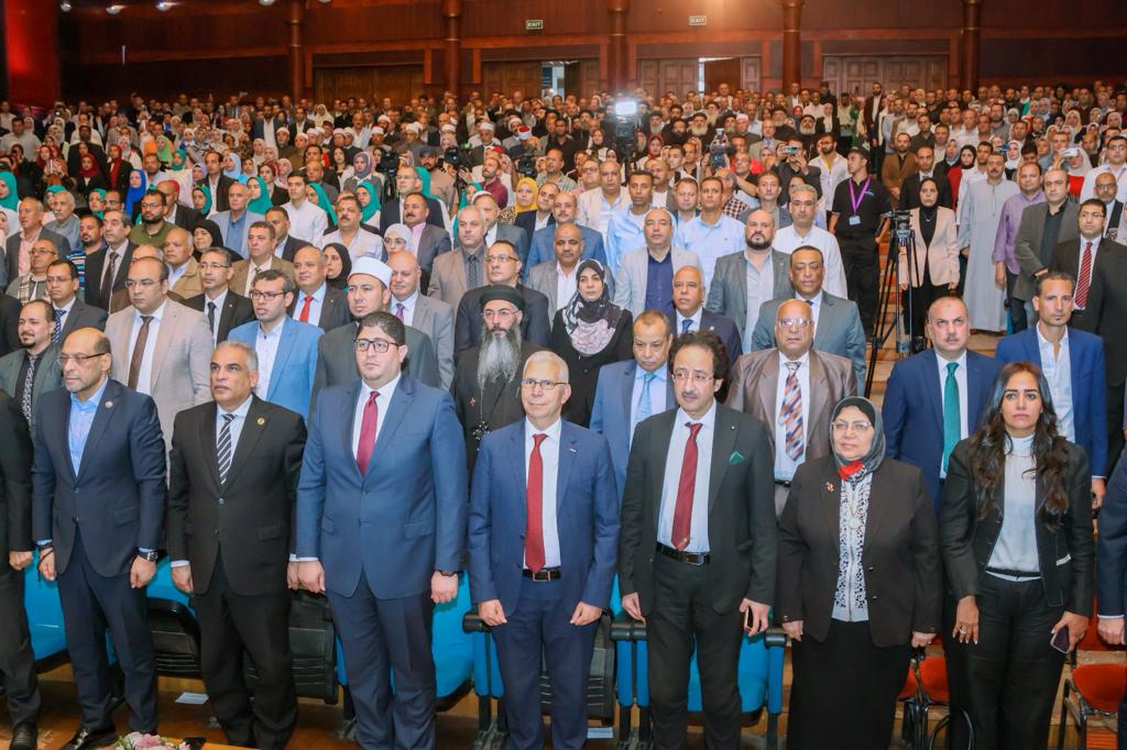 جامعة طنطا تستضيف مؤتمر التحالف الوطنى (1)