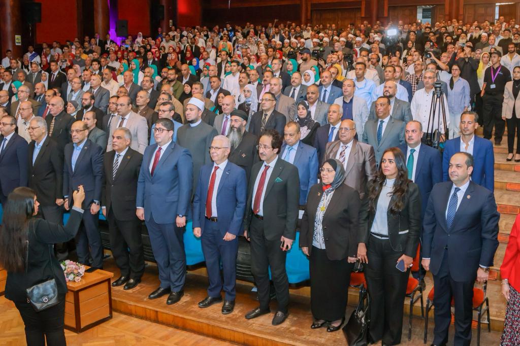 جامعة طنطا تستضيف مؤتمر التحالف الوطنى (2)