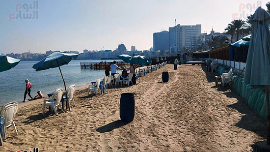 شواطئ-الاسكندرية-فى-الخريف