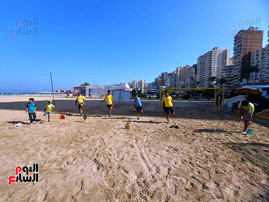 ممارسة-الرياضة-على-الشواطئ