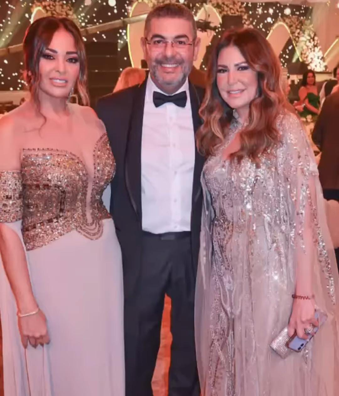 داليا البحيري تحتفل بزفاف ابنة شقيقتها والعسيلى يحيى الحفل (1)