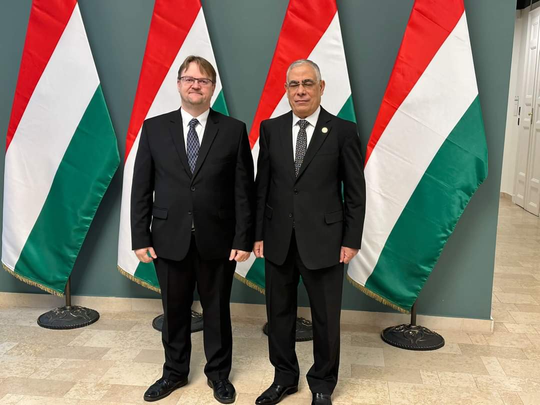 المستشار محمد شوقى يلتقي النائب العام المجري في زيارة خارجية (5)