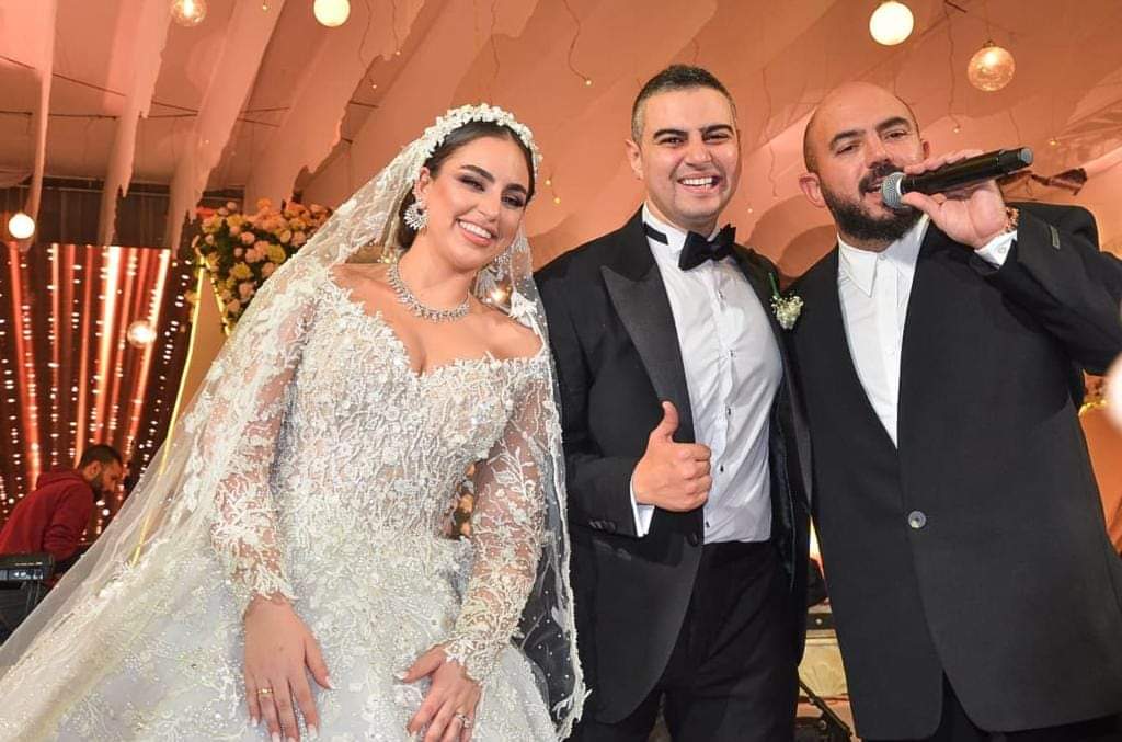 داليا البحيري تحتفل بزفاف ابنة شقيقتها والعسيلى يحيى الحفل (2)