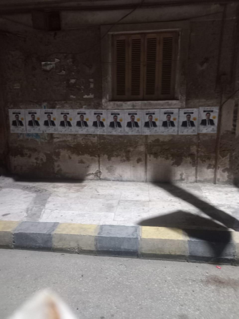 انتشار لافتات دعم فريد زهران في محافظة بني سويف (15)