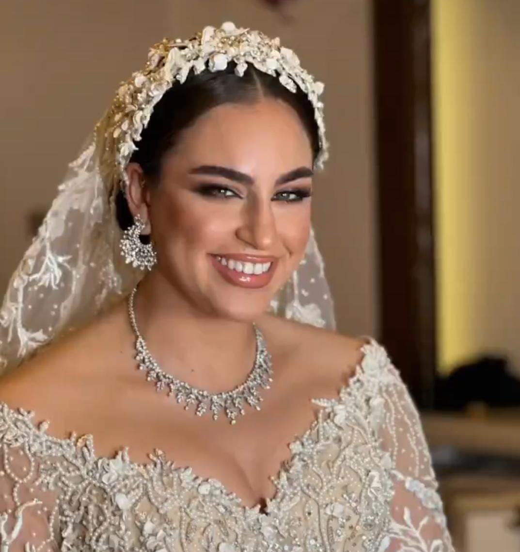 داليا البحيري تحتفل بزفاف ابنة شقيقتها والعسيلى يحيى الحفل (5)