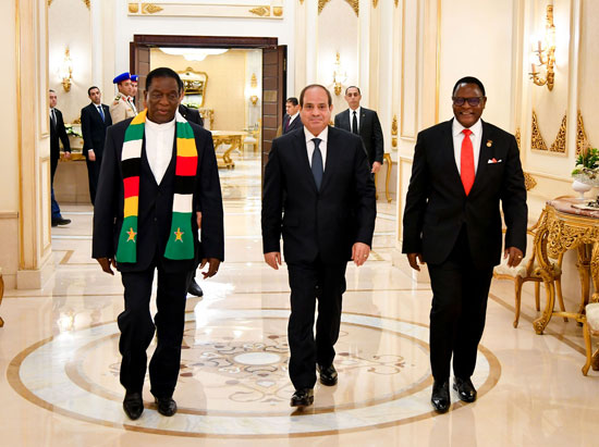 الرئيس السيسي يزور المعرض الأفريقي (11)