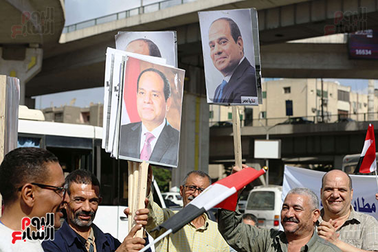 مسيرة تأييد المرشح عبد الفتاح السيسي (8)