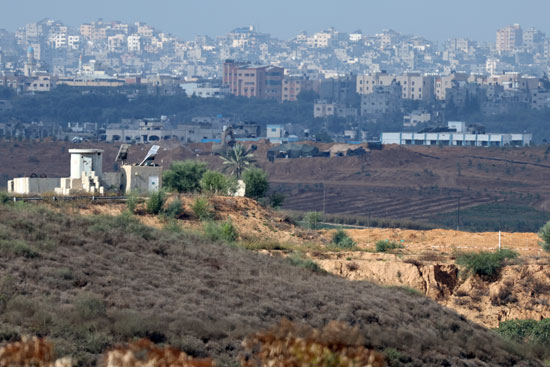 صور من سديروت تظهر الدمار فى شمال القطاع