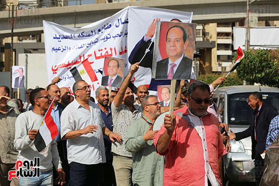 مسيرة تأييد المرشح عبد الفتاح السيسي (5)