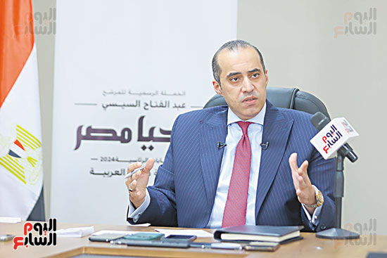 حوار المستشار محمود فوزى رئيس الحملة الانتخابية للرئيس السيسي (3)