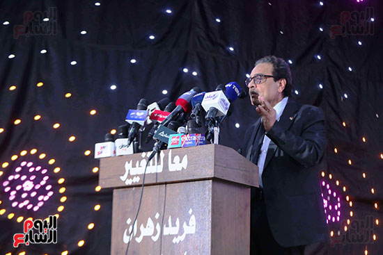 المرشح الرئاسي فريد زهران يستعرض برنامجه الاقتصادي