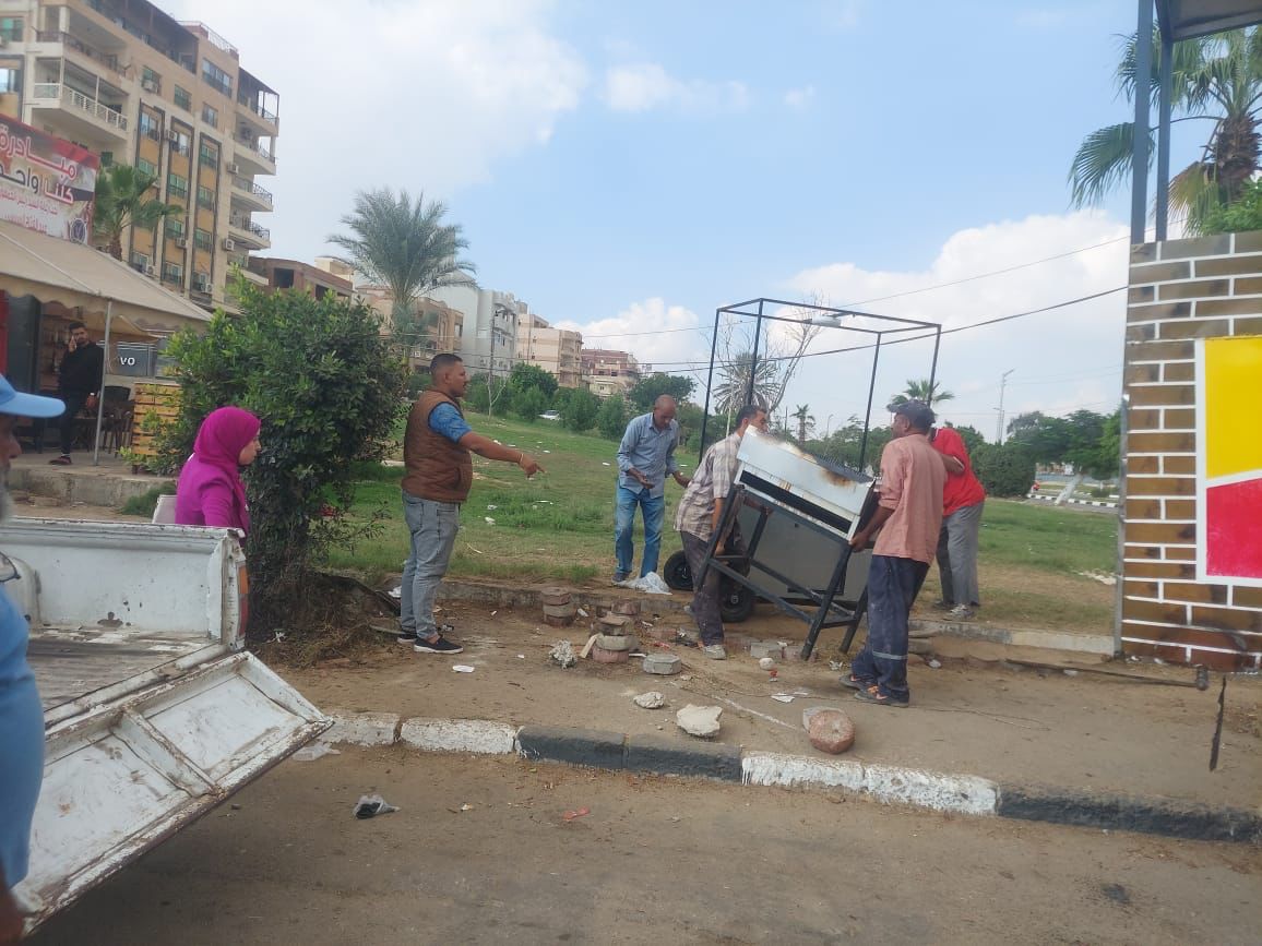 جانب من إزالة الإشغالات (1)