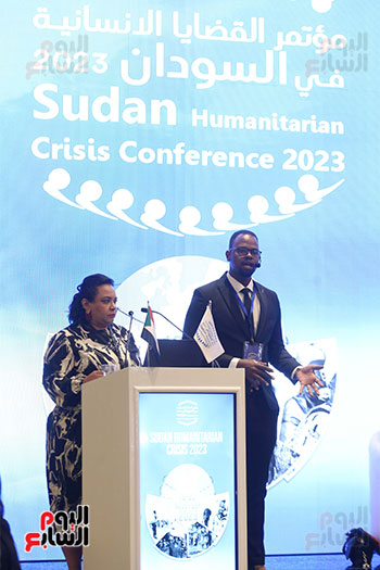 فعاليات انطلاق مؤتمر القضايا الإنسانية فى السودان