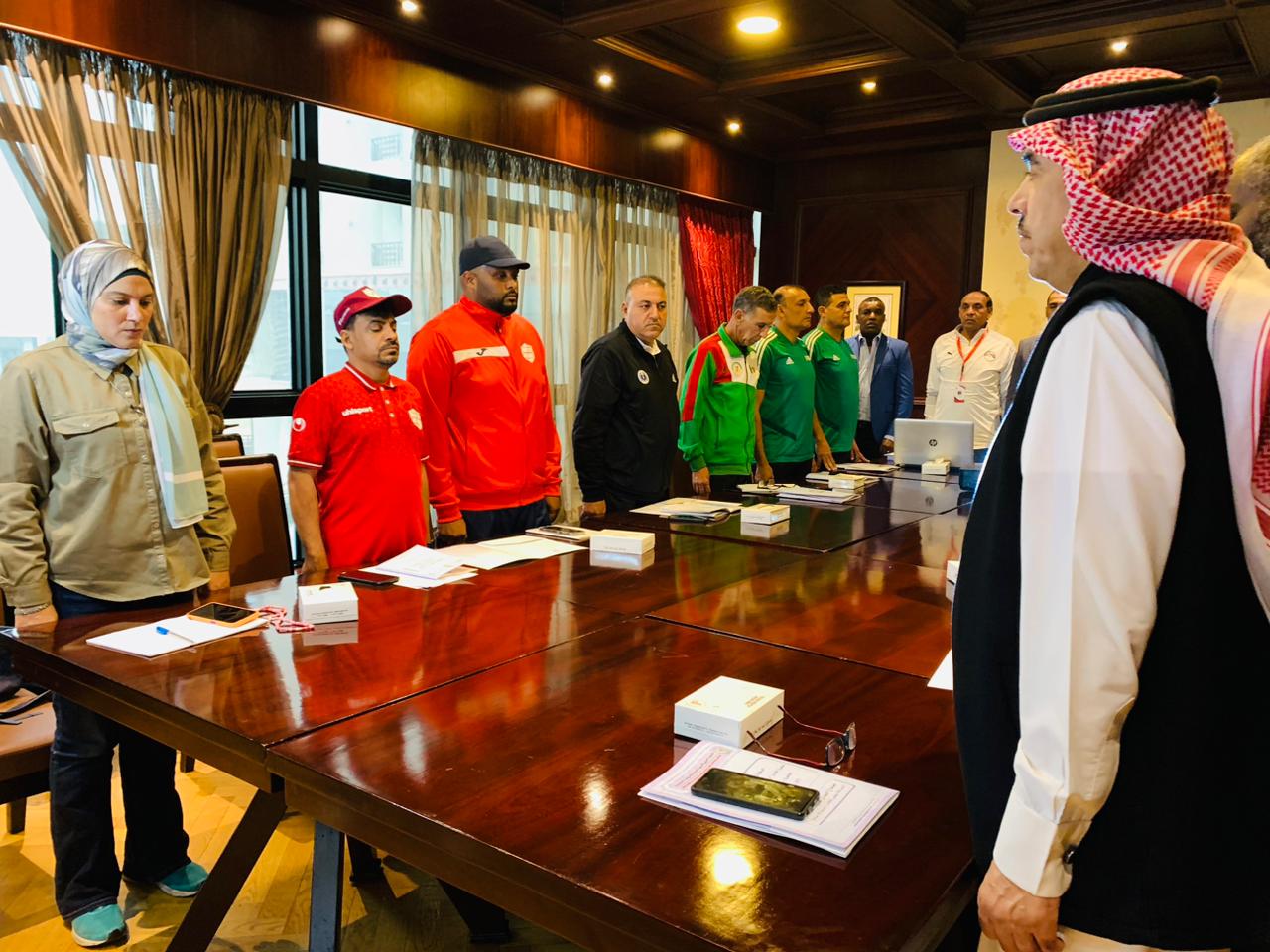 افتتاح البطولة العربية للمدارس (1)