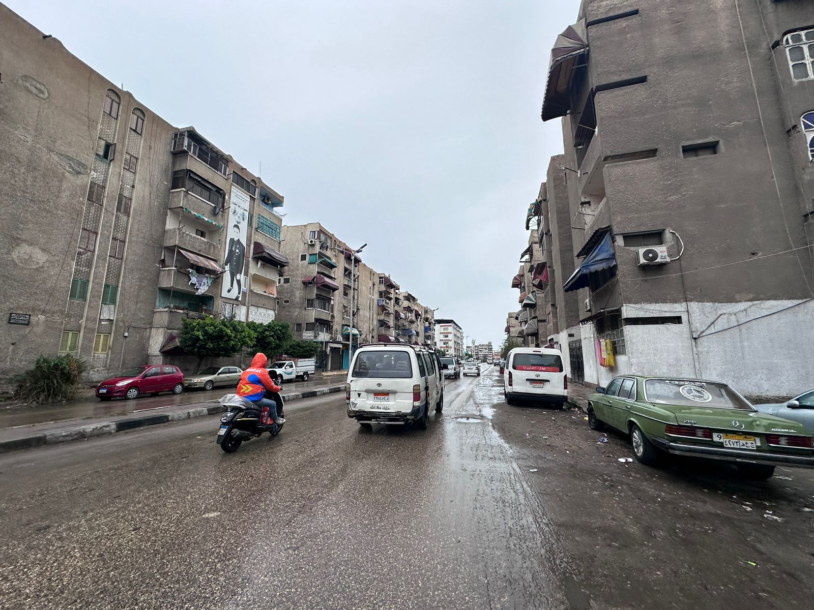 الأمطار في محافظة بورسعيد اليوم الأحد