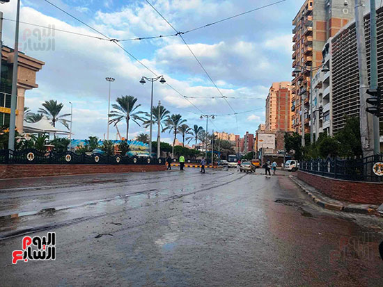 طقس--الإسكندرية-هطول-أمطار
