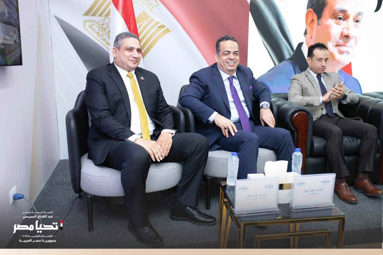 الحملة الرسمية للمرشح عبد الفتاح السيسي تستقبل وفداً من الاتحاد العام للتعاونيات المصري (25)