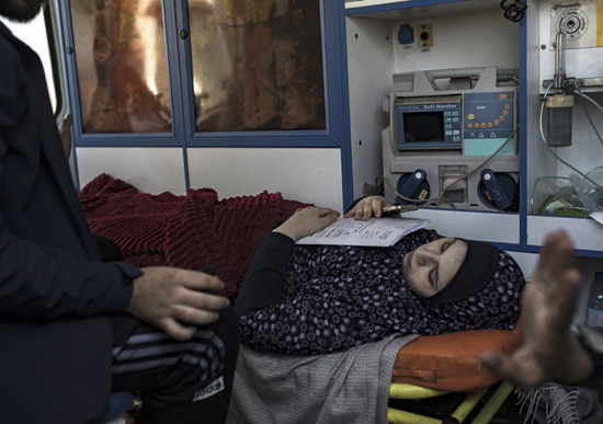 المصابين - غزة استقبال المصابين (7)