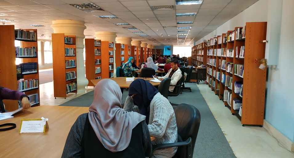 مكتبة مصر العامة بمطروح مقصد الباحثين والطلاب