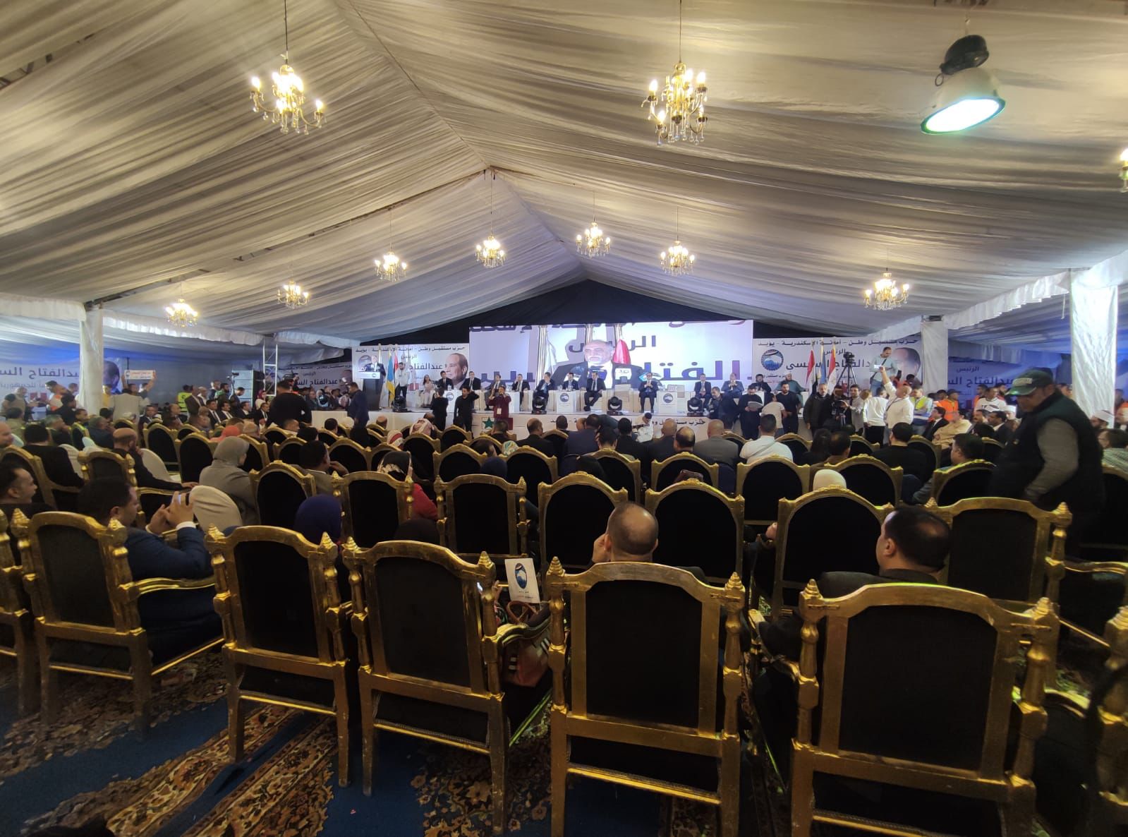 مؤتمر دعم السيسى فى الانتخابات الرئاسية بالإسكندرية (3)