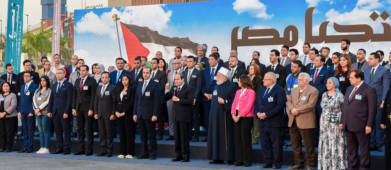 الرئيس السيسى مصر لم تغلق معبر رفح أبدًا أمام المساعدات لفلسطين