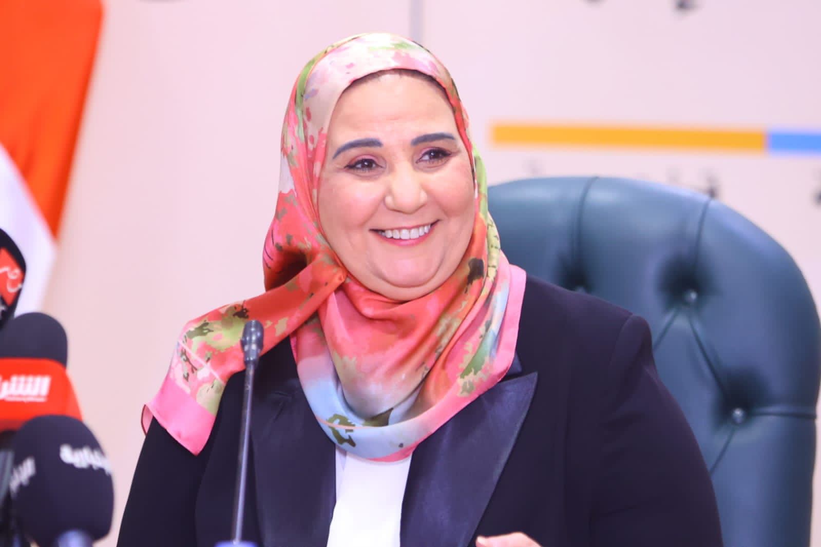 الدكتورة نيفين القباج وزيرة التضامن