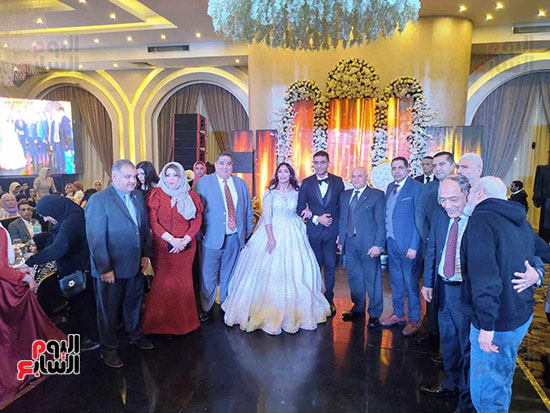 زفاف-سمر-حمزة-بحضور-رئيس-الاتحاد-الافريقي-والمصري-ومسئولي-اللعبة