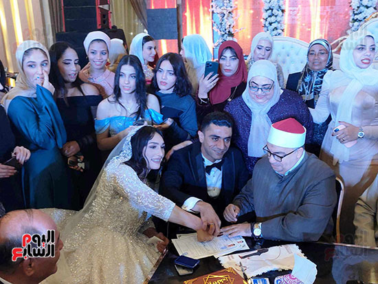 زفاف-سمر-حمزة-زوجها-أحمد-حسن-في-الإسكندرية