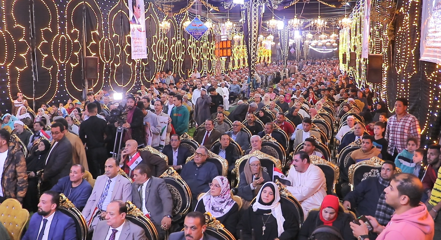 الحضور خلال مؤتمر حزب مصر الحديثة 