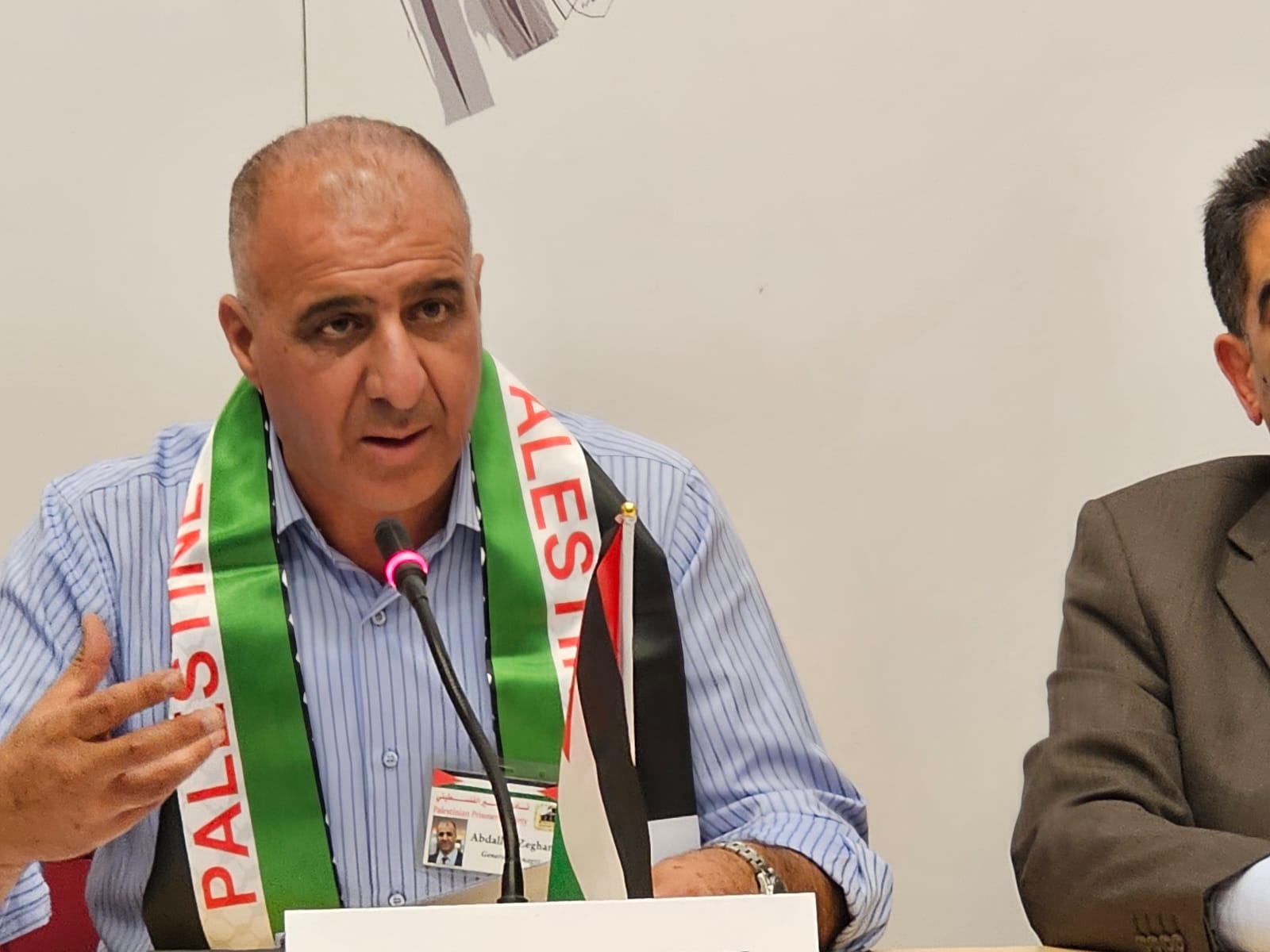مدير عام نادي الاسير الفلسطيني عبد الله الزغاري
