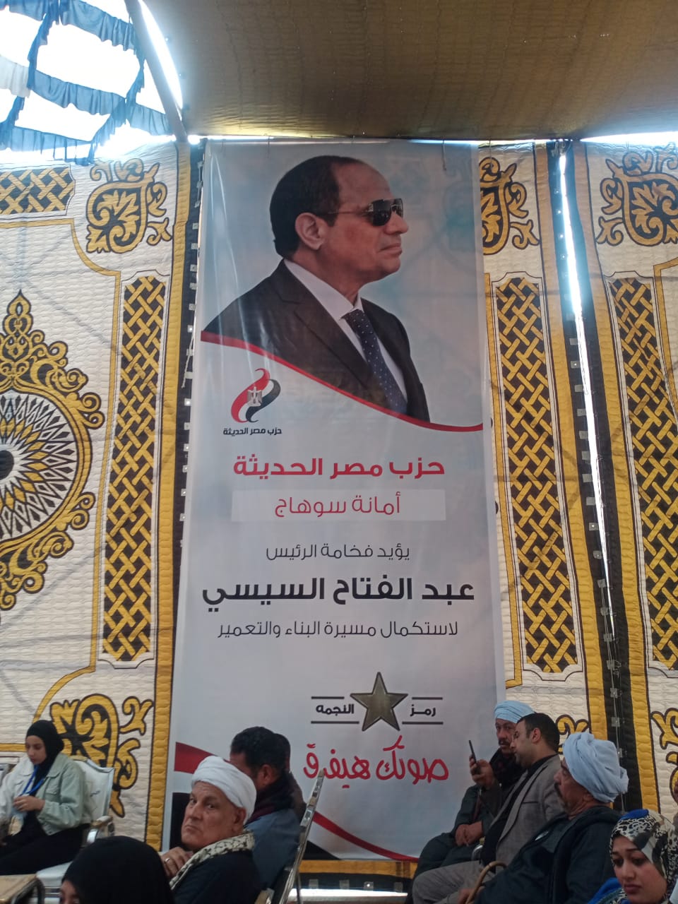 حزب مصر الحديثة بسوهاج ينظم مؤتمر لدعم الرئيس السيسي (3)