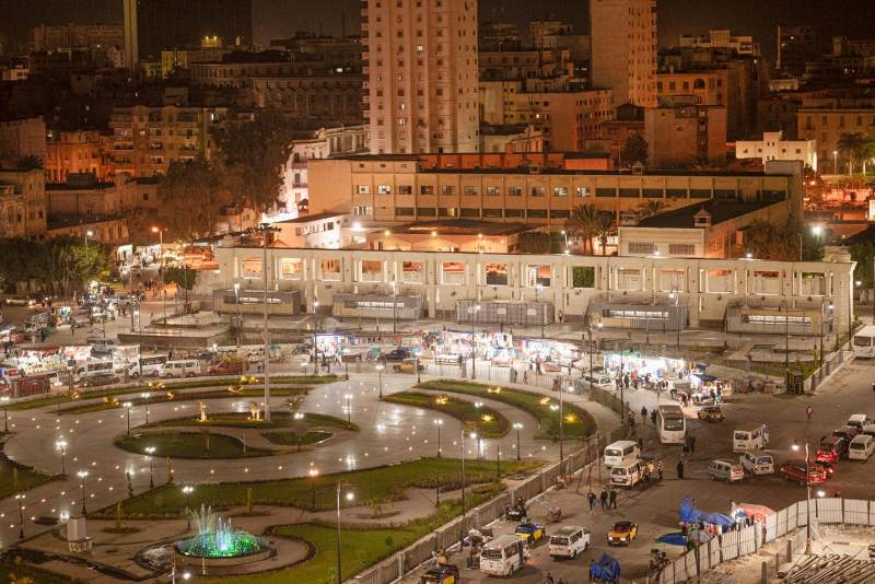 حدائق ميدان محطة مصر