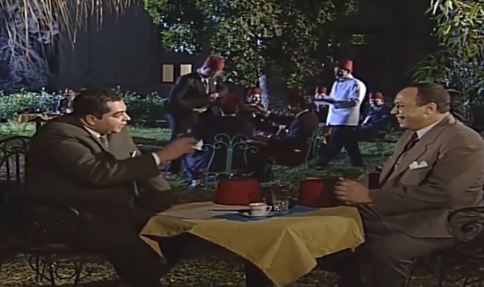 طارق عبد العزيز وخالد صالح