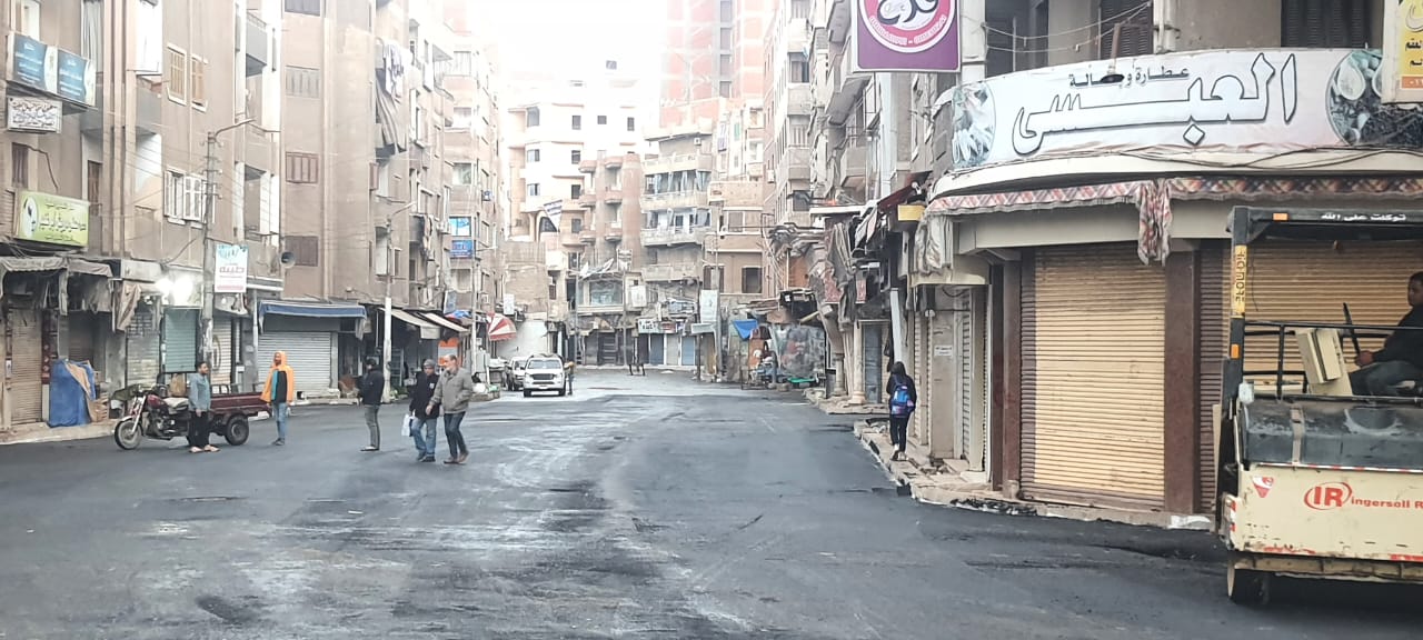 رصف شارع سعد بدسوق