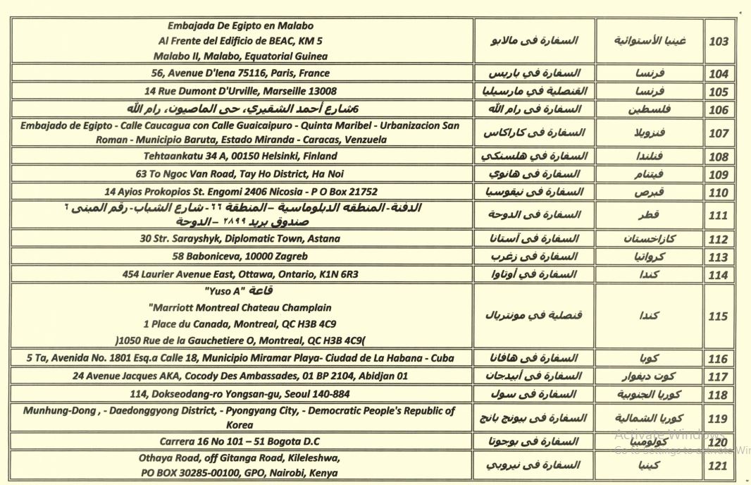 مقار الخارج 6