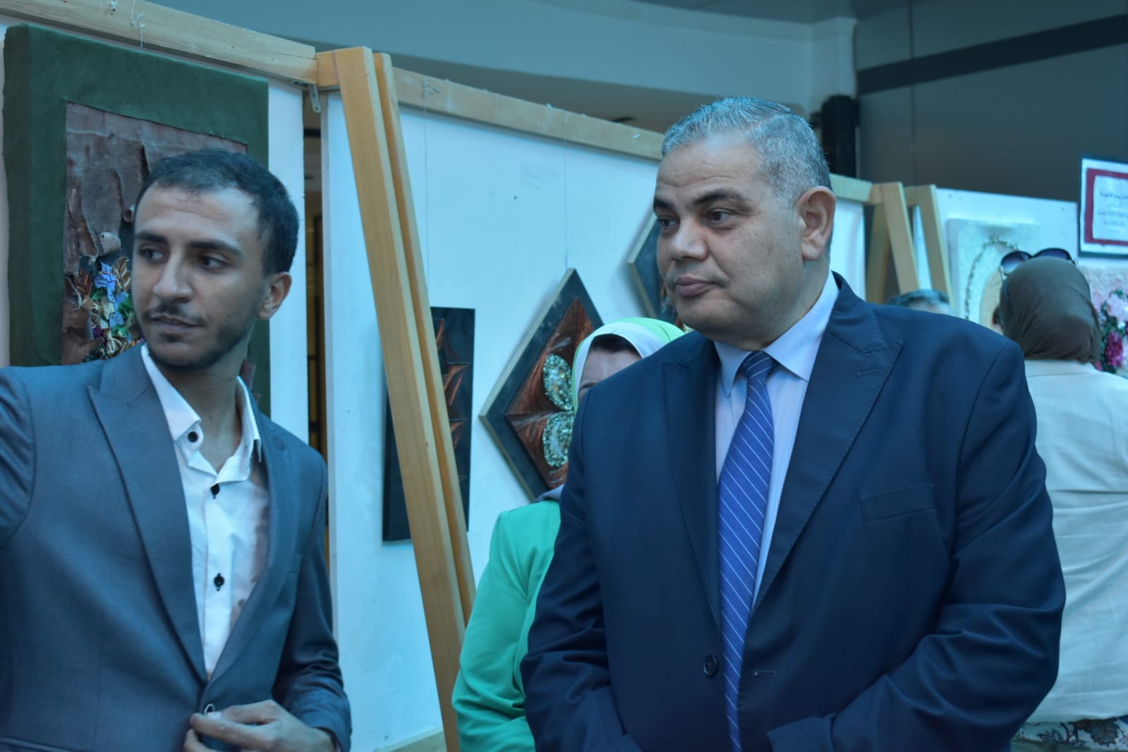 رئيس جامعة كفر الشيخ وأحمد العربي