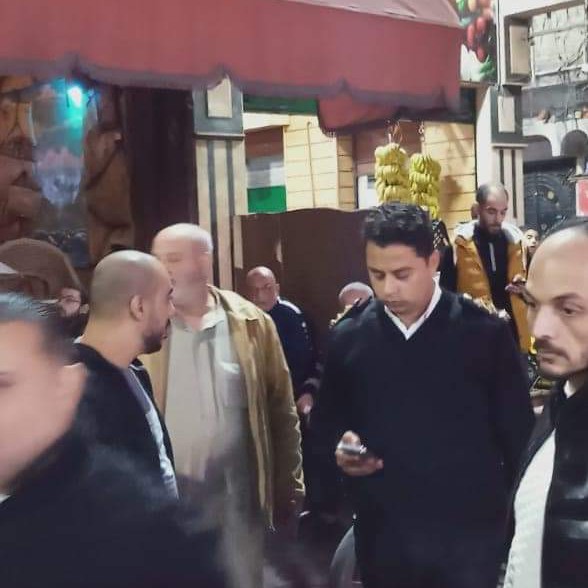 حملة بحي المنتزة اول  لغلق المنشآت المخالفة في الاسكندرية