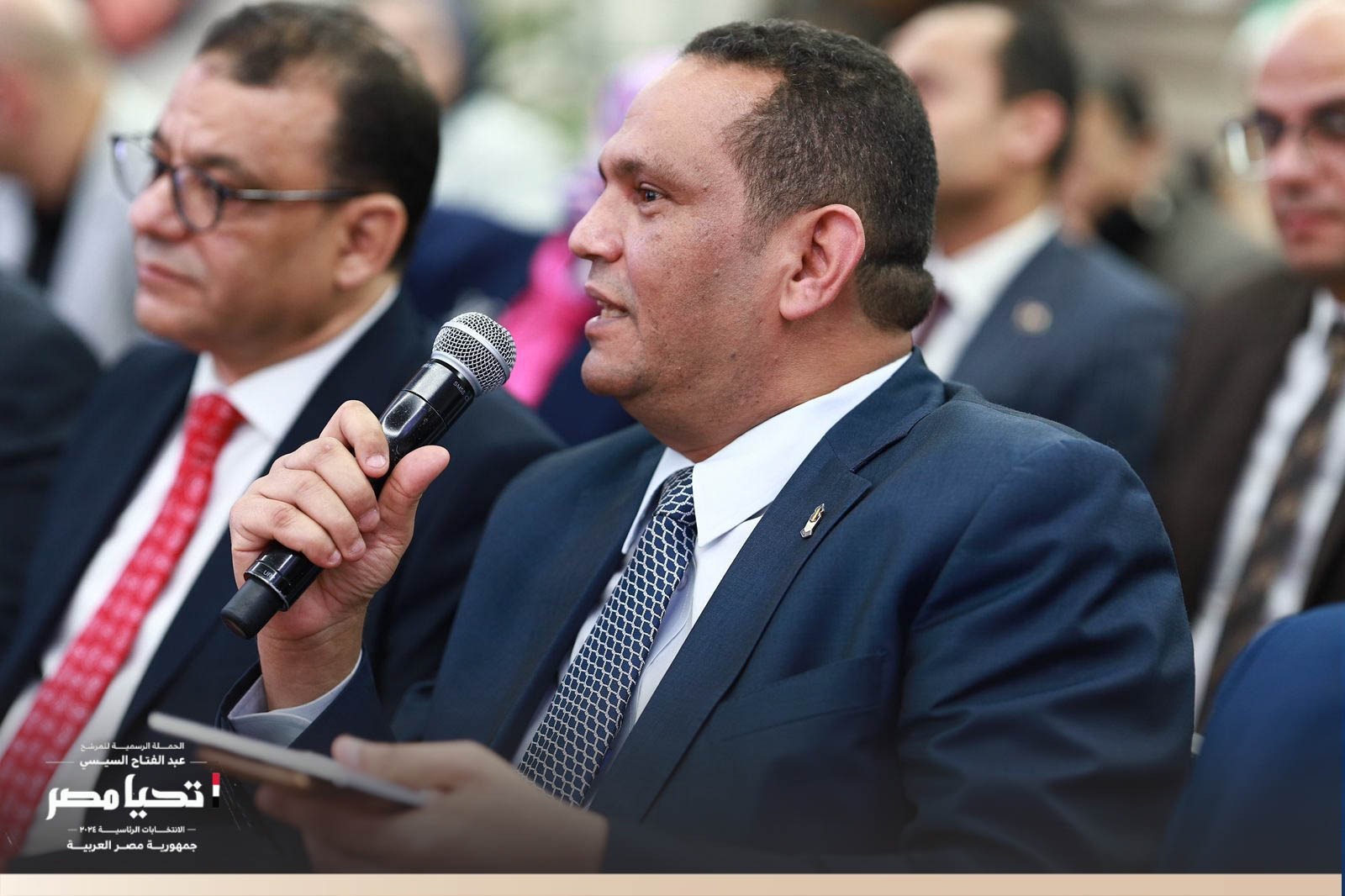 حملة المرشح الرئاسى السيسى تستقبل الاتحاد المصري لجميعات ومؤسسات المستثمرين (16)
