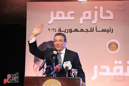 حازم عمر - المرشح لانتخابات الرئاسة