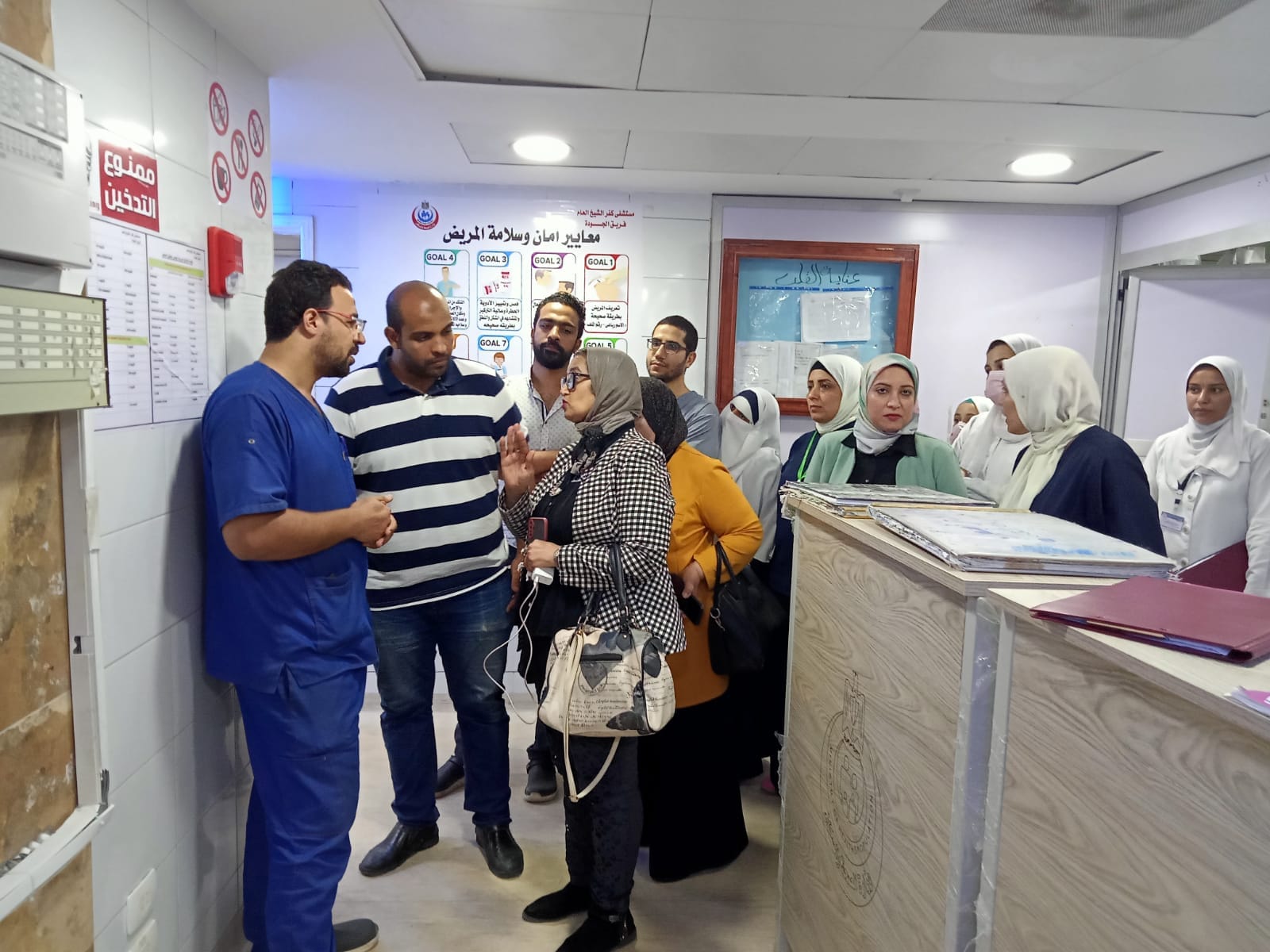 زيارة لمستشفى سيدي غازي لوكيل وزارة الصحة