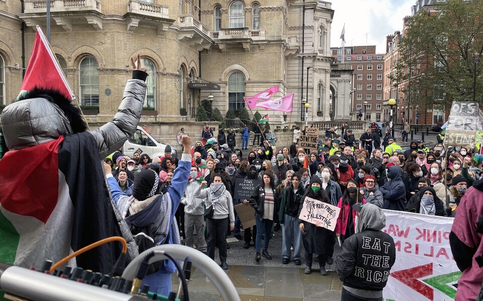 مظاهرات فى لندن