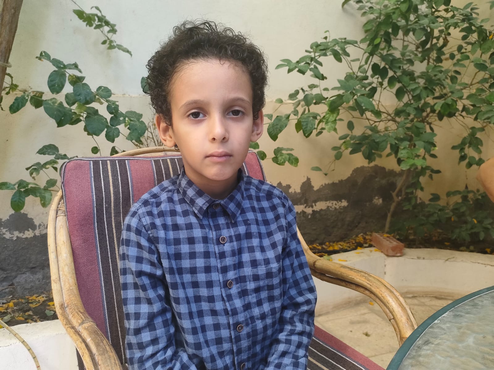 أحمد شهير طفل تبرع بحصالته لصالح غزة (5)