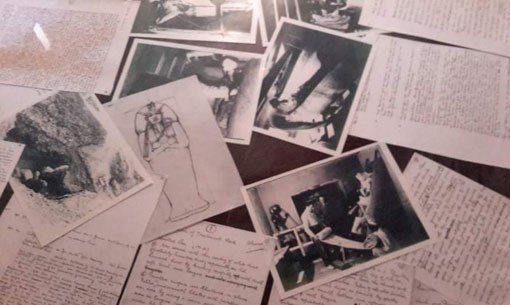 صور اكتشافات توت عنخ آمون فى بيت العالم الإنجليزي هاورد كارتر