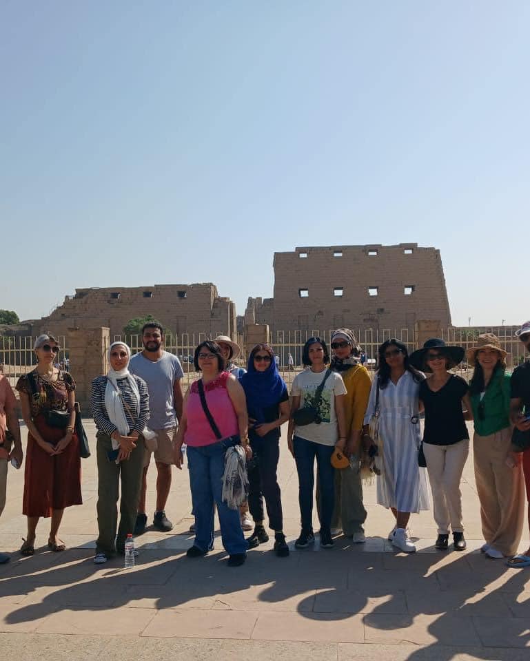 جولة بالمعابد والمقابر الفرعونية للمشاركون بملتقى الأقصر الدولى للتصوير