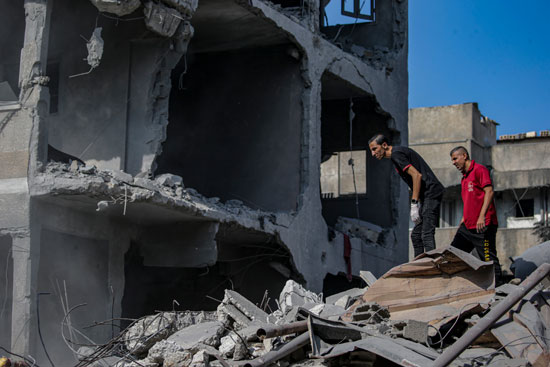 غزة اشبه بمدينه الاشباح  من العدوان الاسرائيلى على القطاع  (6)