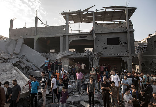 غزة اشبه بمدينه الاشباح  من العدوان الاسرائيلى على القطاع  (5)