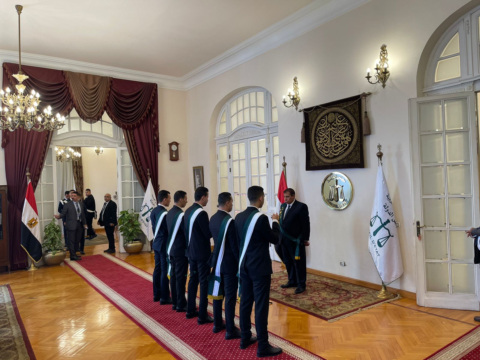 رئيس مجلس الدولة يشهد حلف اليمن القانونية للأعضاء الجدد (1)